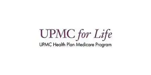 A logo of upmc for life